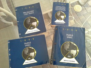 Service Repair Manuals For 1999 Ford Taurus For Sale Ebay