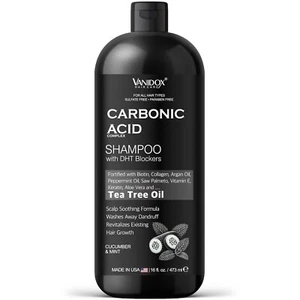 Kohlensäure Shampoo für Männer und Frauen mit DHT-Blockern - Sulfatfreies Shampoo - Bild 1 von 7