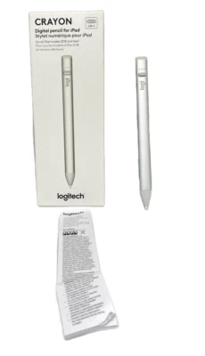 Logitech - Crayon Digital Pencil for All Apple iPads (2018 releases and later) - Image 1 of 4