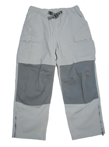 Pantalones cargo convertibles Air Jordan by Solefly talla grande gris a pantalones cortos gris humo - Imagen 1 de 12