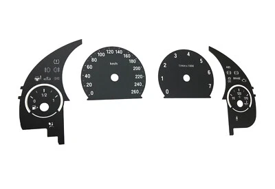 For BMW F10,F15,F25,F01 - Speedometer dials from MPH to km/h Gauges - Image 1 of 4