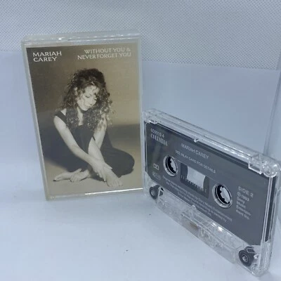 Mariah Carey - Without You / Never Forget You CASSETTE SINGLE - Image 1 of 4
