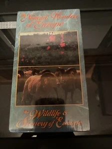 The Natural Wonders of Europe The Wildlife & Scenery VHS Brand NEW SEALED - Imagen 1 de 1