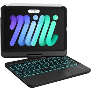 GreenLaw Tastatur Hülle für iPad Mini 7 (2024) & Mini 6 (2021) 8,3" Touchpad - Bild 1 von 4