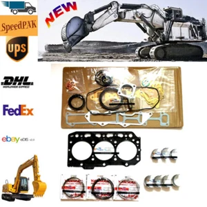 3TNV88 3TNV88-BNJK Overhaul Re-Ring Kit For Yanmar 2720 Tractor 3016D Generator - Picture 1 of 5