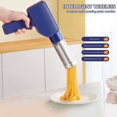 Electric Noodles Press With 5 Molds Multifunctional Cordless Kitchen Appliance - Image 1 of 4