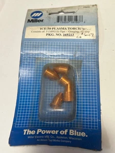 NEW OEM Miller 169213 ICE-50 PLASMA TORCH 5 TIPS 50A 5 PACK - Picture 1 of 1