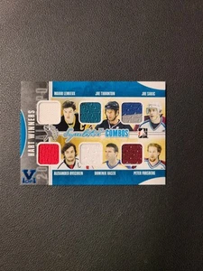 2012 ITG Sapphire Vault Alexander Ovechkin/Lemieux/Thornton/Sakic 1/1 One Of One - Picture 1 of 10