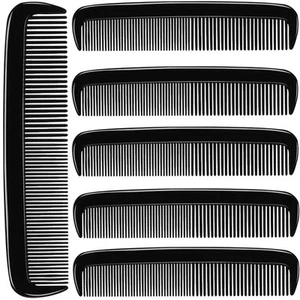 (6 Pack) 5" Pocket Hair Comb Beard & Mustache Combs for Men's Hair Beard Must... - Picture 1 of 6