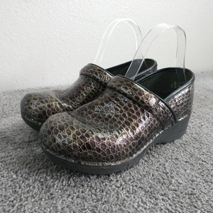 Dansko Professional XP 2.0 Clogs Womens Size 37 EU Shoes Slip On Black Green - Picture 1 of 11