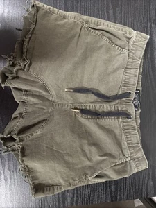 Women’s Cuffed Chino By Cotton On Olive Green Size 30 - Picture 1 of 4
