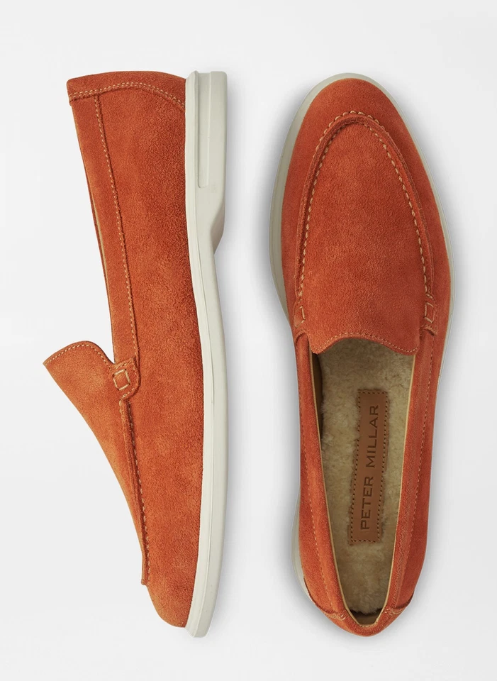 Peter Millar с коробкой экскурсионист венецианский мокасины туфли женщин 8,5 винтажный - Изображение 1 из 1