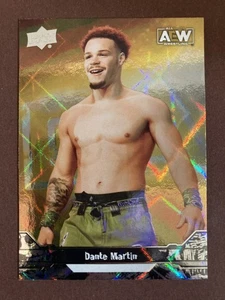 2023 Upper Deck AEW All Elite Wrestling DANTE MARTIN DIAMOND PLATE #47 - Bild 1 von 2
