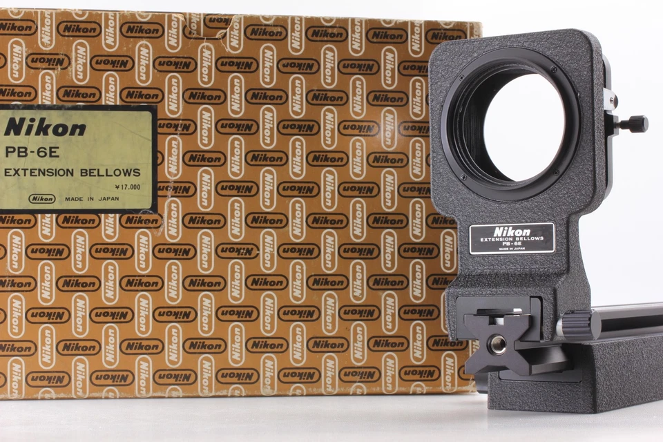 [Mint in Box] Nikon PB-6E Extension Bellows Focusing Attachmen From Japan - Image 1 of 4