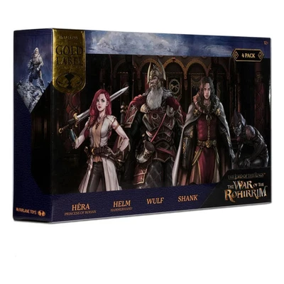 Le Seigneur des Anneaux : La Guerre des Rohirrim pack de 4 figurines - Photo 1/3