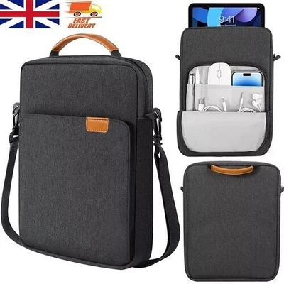 For iPad Galaxy Tab 9-11/13.3 inch Tablet Carry Case Pouch Shoulder Bag Handbag - Image 1 of 4