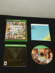 Videojuego Grand Theft Auto V Xbox One completo con estuche, manual y mapa sin DLC - Imagen 1 de 12