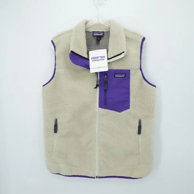 Chaleco Patagonia Mujer Grande Avena Púrpura Retro X Vellón Exterior Gorp Foto 1 de 4