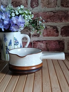 DENBY IRONSTONE, SAUCE BOAT, 'POTTERS WHEEL' GOOD CONDITION, 1960'S - Picture 1 of 4
