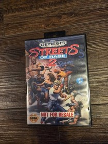 Streets of Rage 2 Sega Genesis Not for Resale Game and Case