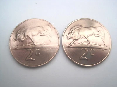 Abotoaduras de moeda vintage de cauda branca ~incomum! - Imagem 1 de 3