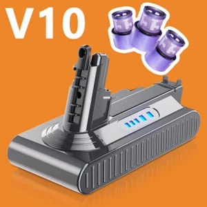Per Dyson V10 9000 mAH batteria Absolute SV12 Animal Motörhead Cyclone Pro/filtro DE - Foto 1 di 13