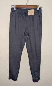 There Abouts Boys Flex Jogger Pants Gray Sz 10/12 Elastic Waist Drawstring NWT - Picture 1 of 8