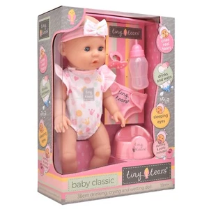 Tiny Tears 🍼 Baby Classic Crying & Wetting Doll 15" (38cm) - Age 18 mths + - Picture 1 of 6