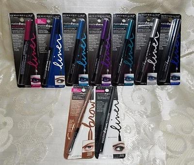 BUY 2 GET 1 FREE(Add 3 To Cart) Maybelline Master Drama Eyeliner (CHOOSE SHADE) - Image 1 of 4