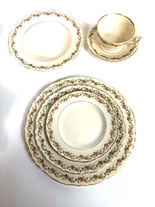 Syracuse "Cynthia" Federal China 6-Piece Place Setting - Picture 1 of 15