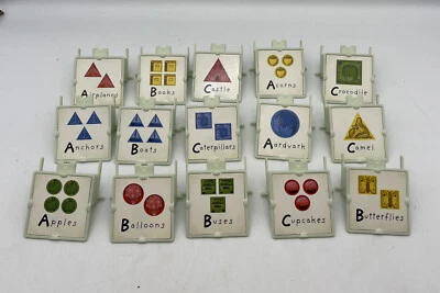 Cranium Cariboo Game Beginner Replacement Parts Doors with Cards  Set of 15 - Image 1 of 4