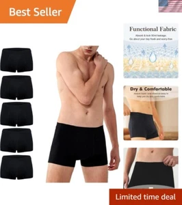 Cotton Incontinence Underwear Men Leak Proof Boxer Briefs 50ml Absorbent Brea... - Picture 1 of 8