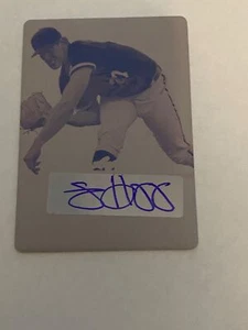 STEVE HAJJAR 2021 LEAF METAL DRAFT PRINTING PLATE RC AUTO, #1/1, GUARDIANS - Picture 1 of 2