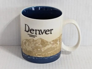 Taza de café Starbucks Denver Collectors Series 2012 taza colección 16 oz - Imagen 1 de 6
