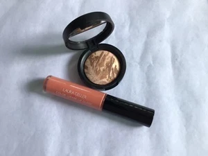 Laura Geller Baked Bronze-n-Brighten Bronzer Medium 1.8g + Rosy Tarte - Picture 1 of 1