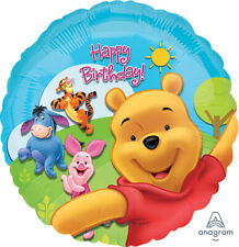 Winnie the Pooh Party Supplies Friends 18 inch Mylar Foil Balloon 