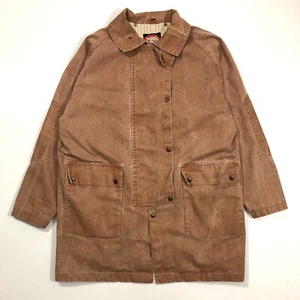 Australian Outback Collection Adult L Denim Canvas Western Duster Trench Coat - Picture 1 of 10