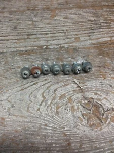 1977 77 76-81 YAMAHA XS750 OEM REAR BACK WHEEL RIM LEFT HAND SIDE COVER BOLTS - Picture 1 of 9