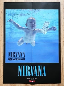 MEGA Poster: NIRVANA "Nevermind", A2 Format (40 x 55 cm) - BRANDNEU! - Bild 1 von 1