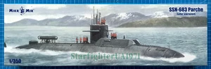 1/350 SSN-683 Parche Late Version (MikroMir 350-039) - Imagen 1 de 11