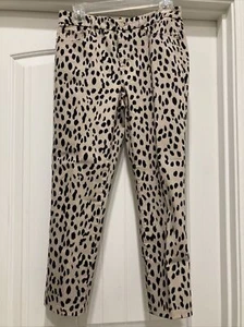 CHICO'S NWT So Slimming Cheetah Personage GF Ankle Jeans SZ 00R - Picture 1 of 20