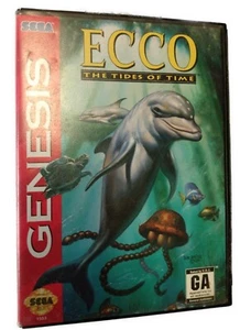 ECCO The Tides of Time 1994 Sega Genesis - Picture 1 of 4