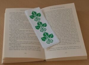 Leaf Bookmark -  Cross Stitch Kit 
