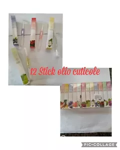 Olio per cuticole TERTIO 12 pezzi ricostruzioni unghie varie profumazioni 12 PZ - Foto 1 di 1