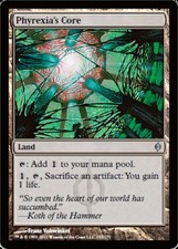1x Phyrexia's Core - Foil DMG, English MTG New Phyrexia