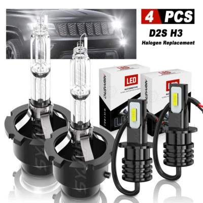 FARO ANTINIEBLA LED HID 2004 2005-2007 SAAB 9-3 4x Foto 1 de 4