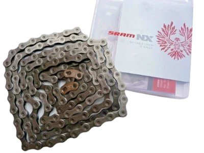 Catena SRAM PC NX Eagle 12 velocità 126 maglie MTB mountain bike bici strada - Immagine 1 di 4