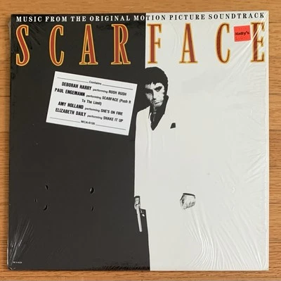 Scarface Soundtrack 1st press 1983 MCA 6126 shrink hype sticker NrMT/MT copy - Image 1 of 4