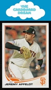 Jeremy Affeldt 2013 Topps #371 San Francisco Giants Baseball Card - Picture 1 of 2