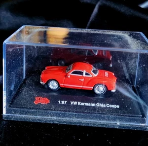 VW Karmann Ghia Coupe 1:87 Vintage Collectible Rare Malibu International LTD. - Picture 1 of 12